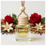 Sanaya Car  Freshener Hanging Glass Bottle