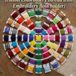 Embroidery Floss Thread Set with Floss Holder – Pack of 60 Colors