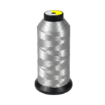 TKT Light Gray 20 Upholstery Sewing Nylon Thread for Denim/Leather/Canvas/raxin/Bag/Jeans, seat, Mattress Stitching Thread for Domestic Industrial Purposes 450D/3 500 Meter (546Yards) Pack of 2 Pcs