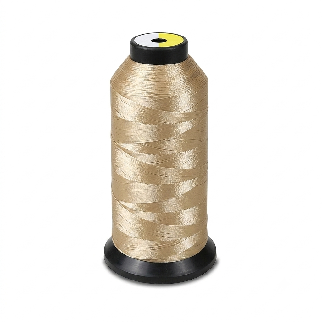SULTAN TKT 20 Sultan Upholstery Sewing Nylon Thread for Denim/Leather/Canvas/raxin/Bag/Jeans, seat, Mattress Stitching Thread for Domestic Industrial Purposes 450D/3 500 Meter (546Yards) Pack of 2 Pcs - Image 1