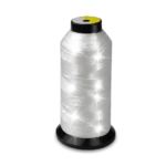 Natural White TKT 20 Upholstery Sewing Nylon Thread for Denim/Leather/Canvas/raxin/Bag/Jeans, seat, Mattress Stitching Thread for Domestic Industrial Purposes 450D/3 500 Meter (546Yards)