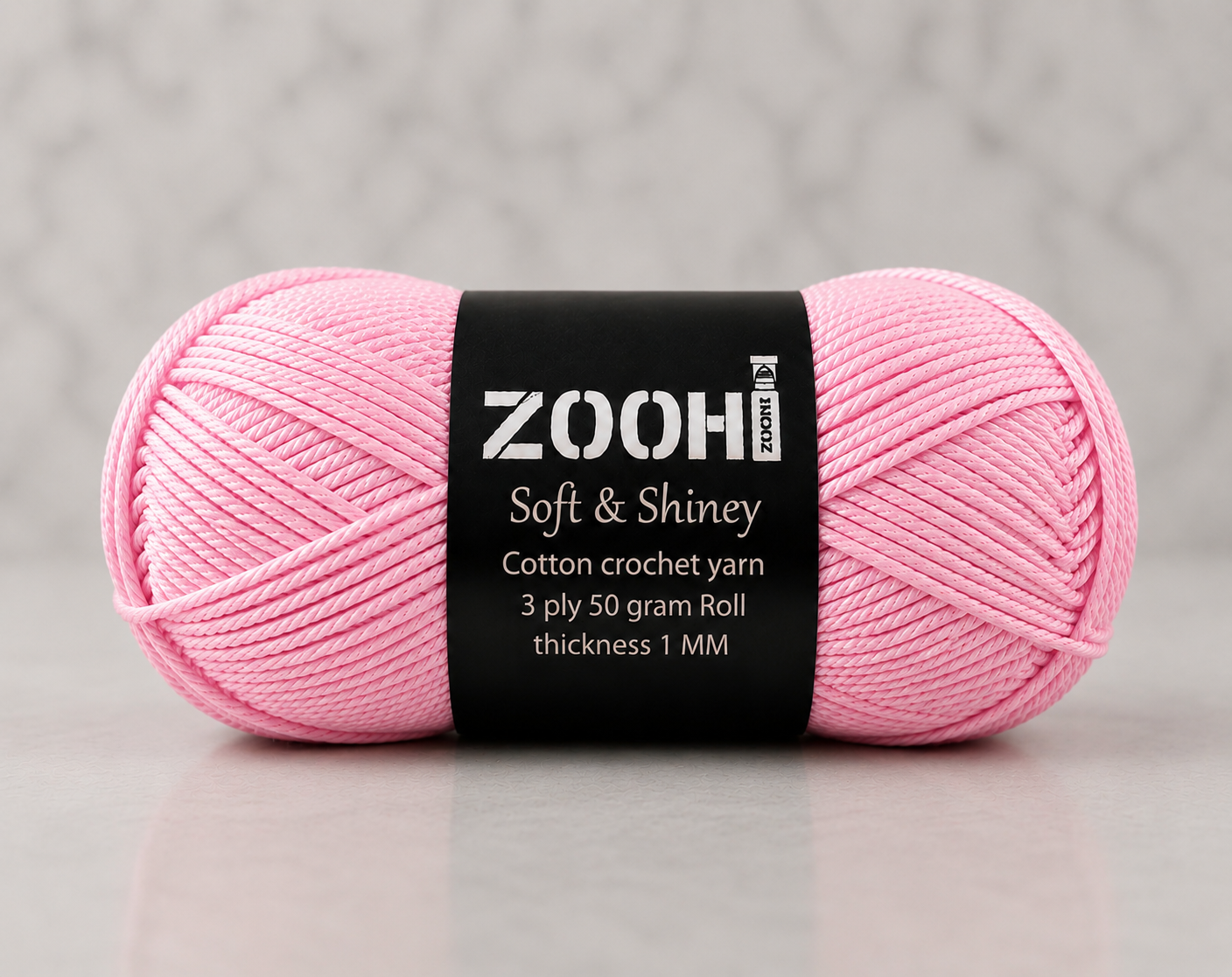 file_0000000039b071fbb25098ab19984695 3 PLY COTTON CROCHET YARN 50G 100M - Image 1